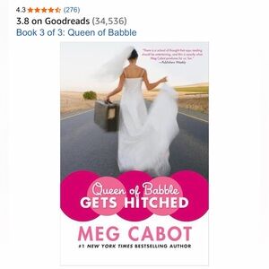 BOOK - Queen of Babble Gets Hitched by Meg Cabot (book #3)